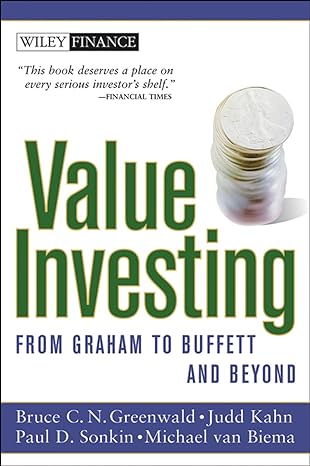 Value Investing: From Graham to Buffett and Beyond